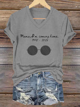 Frauen Mama Ich komme nach Hause Rock Legend Memorial T-Shirt